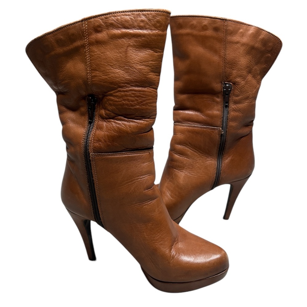 Italian leather boots size 38